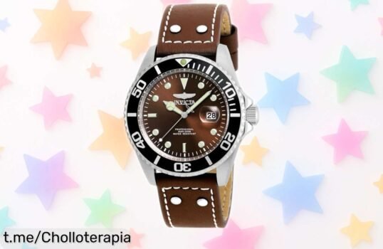 Impresionante reloj Invicta Pro Diver 22070 con diseño en acero y súper preciso, ¡aprovecha este super chollo que hará brillar tus momentos a un precio increíble!