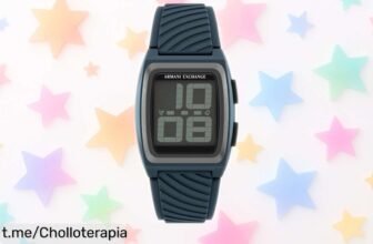 Impresionante reloj azul de plástico Armani Exchange AX2970, diseño moderno a precio rebajado que vuela. No te quedes sin tu estilo único, ¡compra ya y destaca!