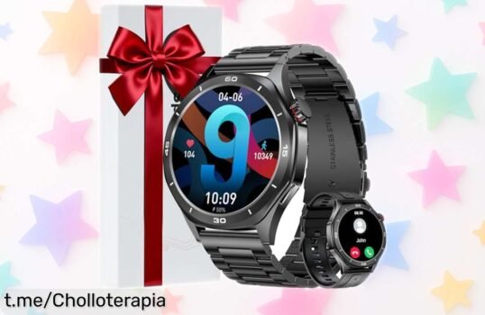 Impresionante reloj inteligente Megalith para hombre con llamadas Bluetooth y 113 modos deportivos, ¡precio rebajado que no podrás ignorar, siente la energía en tu muñeca!