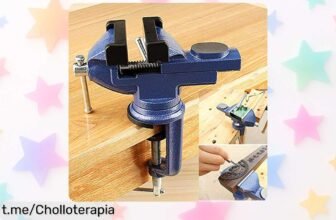 Impresionante tornillo de banco MYTEC 2.5 con giro 360° a precio rebajado, ¡consíguelo rápido antes de que se agote y mejora tus proyectos en un abrir y cerrar de ojos!