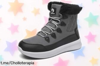 Impresionantes botas de invierno Dannto con suela antideslizante, ofertón que te hará decir adiós al frío y los resbalones, ¡no lo dejes escapar!