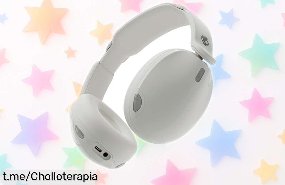 Impresionantes cascos Bluetooth Skullcandy Hesh 540 ANC con cancelación activa de ruido y un precio rebajado que te hará vibrar, ¡no te lo pierdas y disfruta tu música ya!