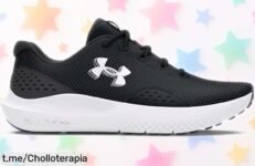 Impresionantes zapatos deportivos Under Armour UA Charged Surge 4 con amortiguación brutal y suela indestructible, ahora a un precio loco que te hará querer salir a ganar ya mismo.