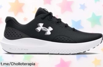 Impresionantes zapatos deportivos Under Armour UA Charged Surge 4 con amortiguación brutal y suela indestructible, ahora a un precio loco que te hará querer salir a ganar ya mismo.