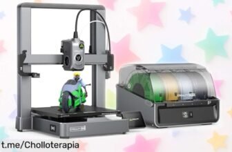 Impresora 3D súper rápida Kavolet Hi Combo con cambio automático de colores, precio rebajado que enciende tu creatividad ¡aprovecha antes de que se acaben!