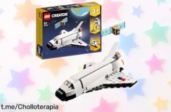 Increíble LEGO Creator 3 en 1 Lanzadera Espacial a precio rebajado: diviértete creando aventuras espaciales, ¡no dejes escapar este ofertón que vuela!