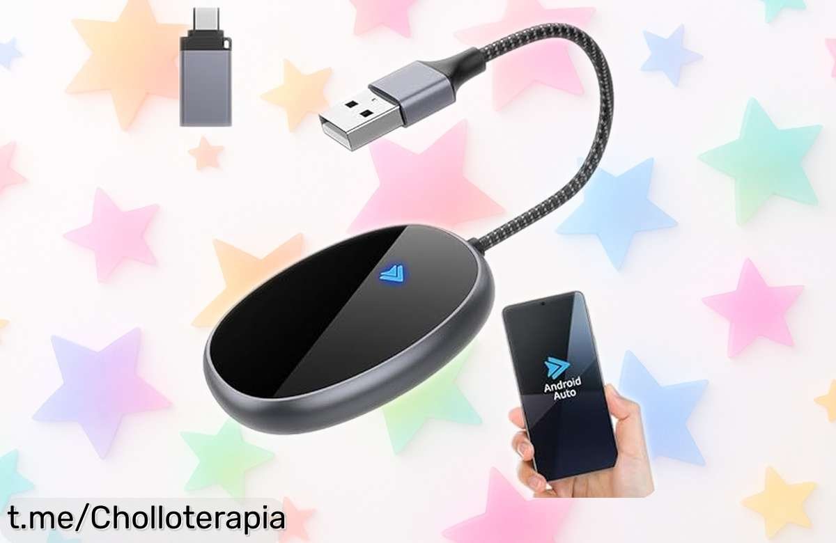 Increíble adaptador inalámbrico para coche Android Ockwred con sonido premium y conexión rápida ¡Aprovecha el precio rebajado y disfruta de tu música favorita ya!