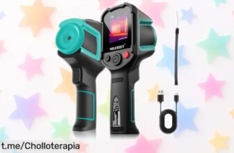 Increíble cámara térmica MiLESEEY TR10 con súper resolución 192x192 y alarma precisa, ahora a un precio rebajado que no querrás dejar escapar. ¡No te quedes sin la tuya!