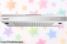 Increíble campana extractora COMFEE SLIF17SS60, succión brutal y luz LED, a precio rebajado. ¡Renueva tu cocina ahora mismo con este super chollo que no puedes dejar escapar!