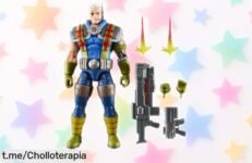 Increíble figura coleccionable Marvel'S Cable de X Men '97 con 6 accesorios a un precio rebajado que no podrás dejar pasar ¡Haz crecer tu colección y disfruta cada momento!