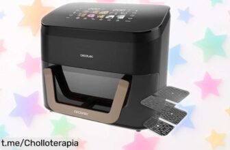 Increíble freidora de aire Cecotec 11L con triple grill y ahumador a precio rebajado, ¡aprovecha este super chollo y transforma tus comidas en delicias irresistibles!