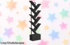 Increíble librería en forma de árbol Hoobro: diseño vintage y 9 niveles, ahora rebajada ¡No te quedes sin la tuya y dale un toque único a tu hogar!