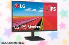 Increíble monitor Full HD LG 24MS500B con pantalla IPS a precio loco, ideal para juegos y cuidado visual; ¡aprovéchalo antes que se agote!