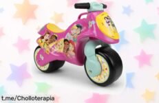 Increíble moto correpasillos Neox de Injusa con diseño ergonómico y ruedas anchas, ahora a precio rebajado. ¡No dejes pasar este ofertón y regala sonrisas a tu peque ya!