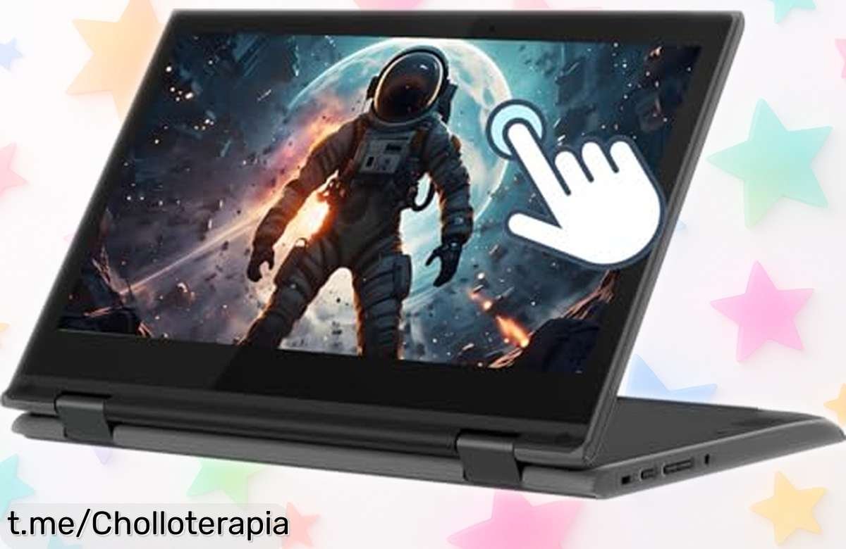 Increíble portátil 2 en 1 Lenovo Chromebook 300e táctil a precio rebajado, disfruta de su rapidez y su teclado japonés antes que se agote esta oportunidad única.