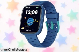 Increíble reloj inteligente TICTIKY para niños con juegos y monitor cardiaco, ¡aprovecha el super chollo con descuento brutal antes de que se acabe esta oportunidad única!