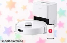 Increíble robot aspirador y fregador Roborock: limpieza potente de 8000 Pa y autovaciado por 7 semanas, ¡no te pierdas este super chollo que dejará tu hogar brillante!