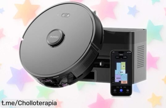 Increíble robot aspirador y fregasuelos Eureka E6 Plus con succión brutal, ahora a un precio rebajado. ¡Limpia sin parar hasta 60 días y disfruta de tu hogar reluciente!