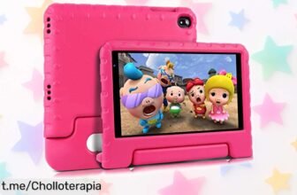 Increíble tablet Android UJJ 2026 con funda resistente y pantalla FHD a un precio loco, ¡aprovecha este super chollo que hará sonreír a toda la familia!