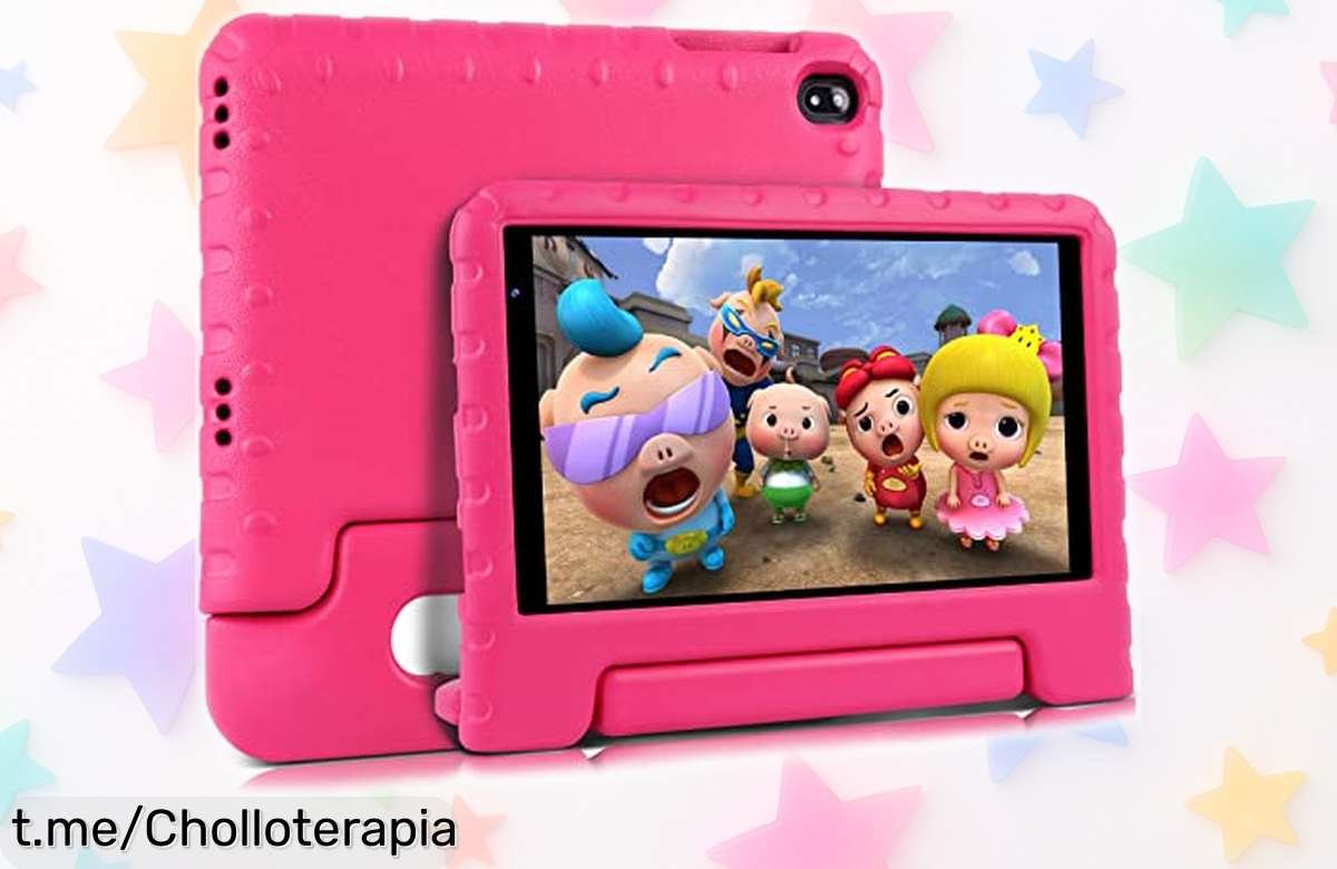 Increíble tablet Android UJJ 2026 con funda resistente y pantalla FHD a un precio loco, ¡aprovecha este super chollo que hará sonreír a toda la familia!