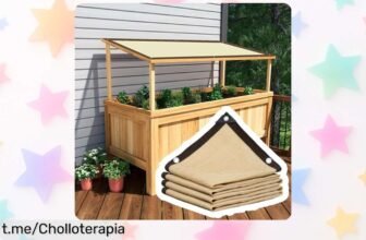 Increíble toldo rectangular bloqueador UV que mantendrá tu jardín fresco, ahora a un precio rebajado impresionante. ¡No dejes pasar esta oportunidad y disfruta del verano ya!