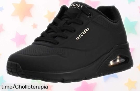 Increíbles deportivas Skechers con suela de aire, ahora a un precio ridículo: camina todo el día cómodamente y siente la diferencia en cada paso. ¡No dejes pasar esta oferta!