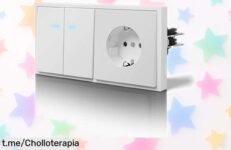 Interruptor y enchufe BSEED C Series con luz LED: controla tu hogar sin complicaciones, ¡aprovecha este super chollo ahora antes de que se agote!