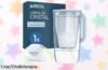 Jarra de cristal azul Brita (2,5L) con filtro MAXTRA PRO a precio rebajado: ¡no te quedes sin agua fresca y limpia en tu hogar!