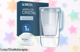 Jarra de cristal azul Brita (2,5L) con filtro MAXTRA PRO a precio rebajado: ¡no te quedes sin agua fresca y limpia en tu hogar!