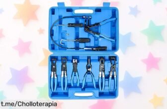 Juego de 9 alicates abrazaderas ATPEAM para coche a precio super rebajado, ¡haz tus reparaciones fáciles y rápidas como un juego de niños! ¡No te lo pierdas!