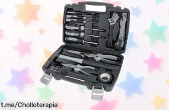 Juego de herramientas Amazon Basics, 32 piezas en acero fuerte y estuche práctico a precio rebajado. Aprovecha este súper chollo y da el toque perfecto a tu hogar rápidamente. ¡Compra ya!