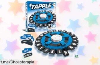 Juego de palabras electrónica Tapple TAP01, diversión rápida y creatividad en familia a un precio rebajado que vuela; ¡date prisa antes de que se agote esta oferta imperdible!