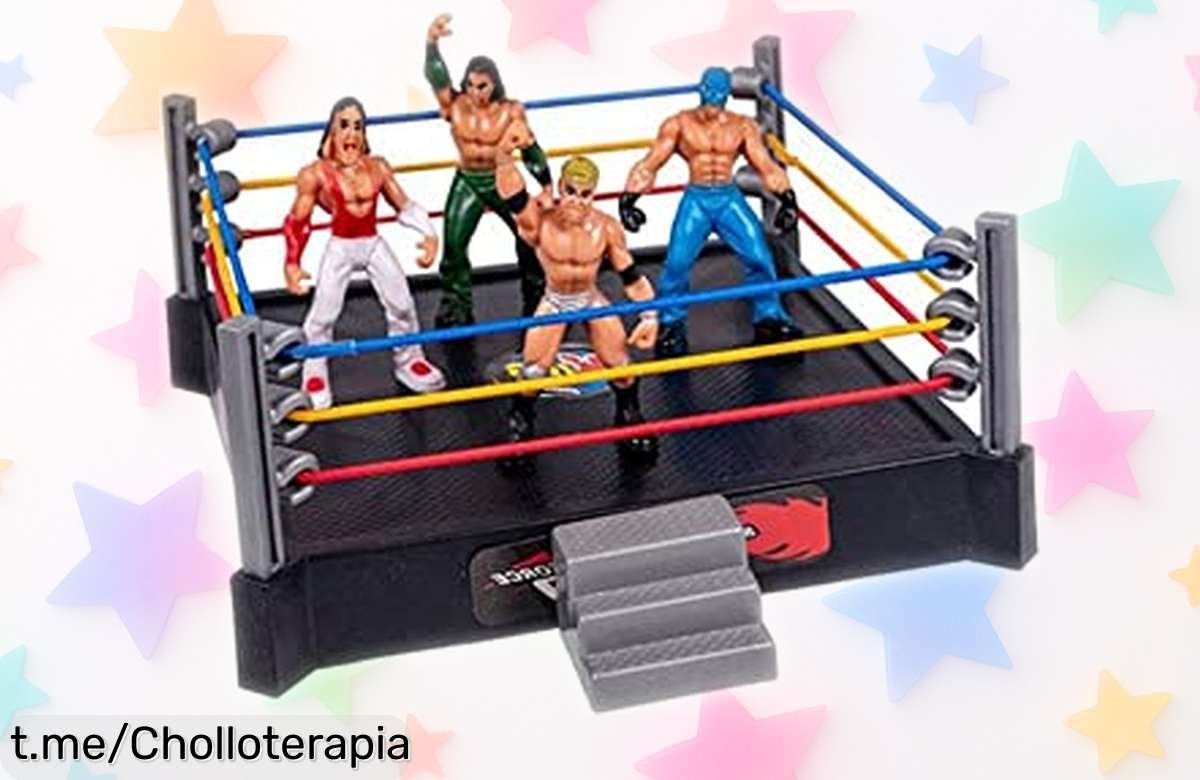 Juguetes de lucha libre Jauarta Ring Wrestler: ¡Prepárate para combates épicos a precio rebajado, no te quedes sin los tuyos y vive la emoción al máximo!