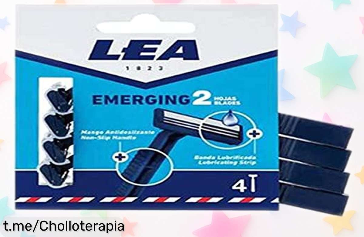 Kit para baños Lea de 150 gr con cuchillas que cuidan tu piel a un precio rebajado increíble, ¡aprovéchalo ya y disfruta de resultados visibles al instante!