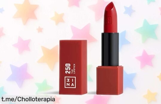 Labial 3INA Makeup The Lipstick 250: el secreto para unos labios irresistibles y con hidratación que no te puedes perder, ¡ahora a un precio rebajado increíble!