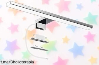 Lámpara LED de espejo Azhien 10W, ilumina tu baño con luz brillante y resistente al agua, ¡rebajada a precio loco! Dale vida a tu hogar y vive la experiencia hoy.