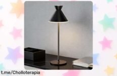 Lámpara de mesa LED DEELUX con diseño moderno y sin cables, ¡aprovéchate del precio rebajado y dale un toque mágico a tu hogar antes que se agote!