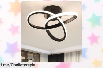 Lámpara de techo LED Comely 22W con luz potente y diseño elegante a un precio loco que le dará vida a tu hogar ¡Corre, no te quedes sin este super chollo!