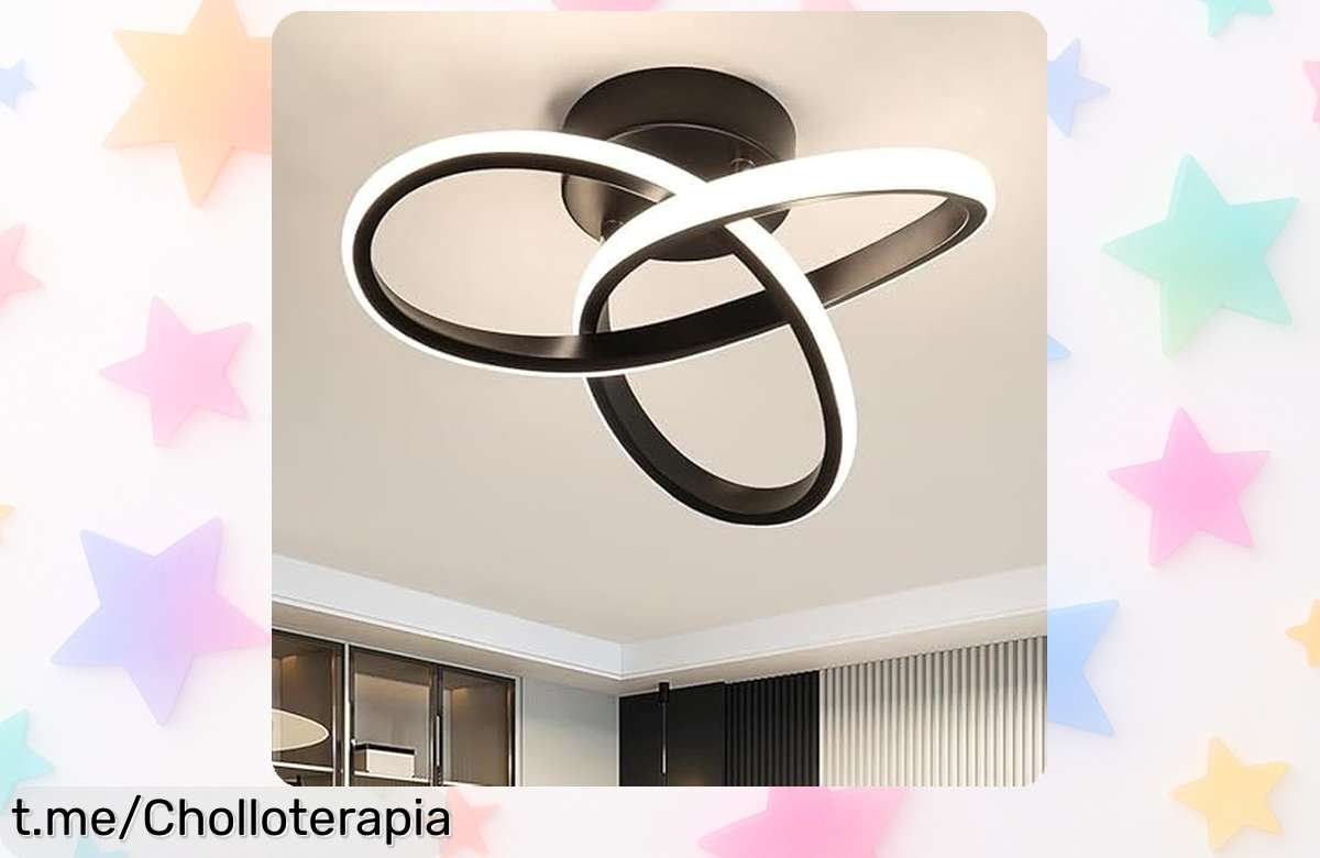 Lámpara de techo LED Comely 22W con luz potente y diseño elegante a un precio loco que le dará vida a tu hogar ¡Corre, no te quedes sin este super chollo!