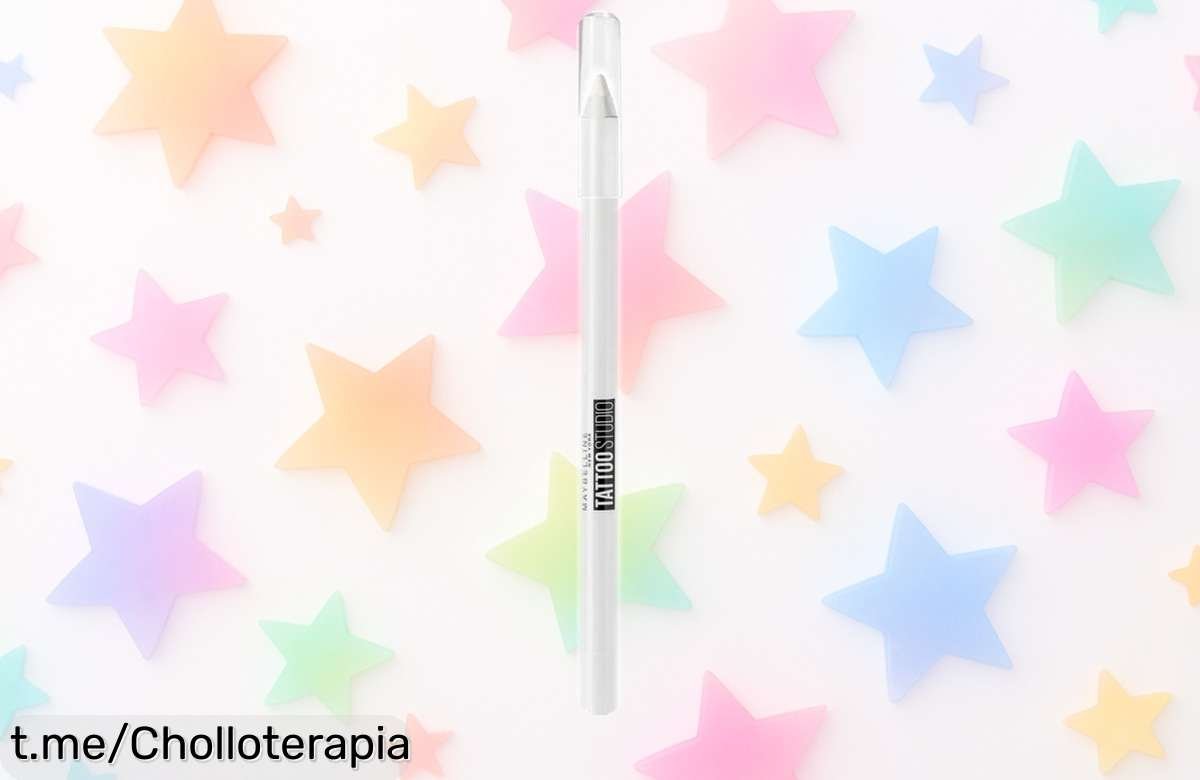 Lápiz de ojos efecto tatuaje Maybelline con precio rebajado: crea una mirada irresistible y duradera, ¡aprovecha este super chollo antes de que se agote!