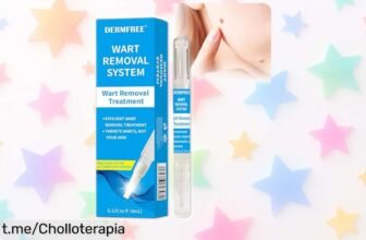 Lápiz removedor de verrugas natural que transforma tu piel en 2 semanas con este ofertón limitado que no puedes dejar escapar. ¡Regálate confianza ya!
