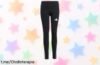 Leggings adidas Bambine y Ragazze Essentials 3 Stripes en negro/blanco con caída de precio brutal, ¡aprovéchalo ahora para que tu niña luzca espectacular todo el día!