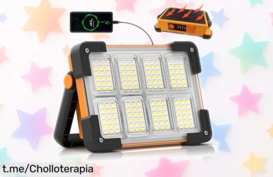 Linterna LED recargable Dancingboar con 6,000 lúmenes: ¡ofertón irrepetible, llévala contigo y enciende tus momentos favoritos!