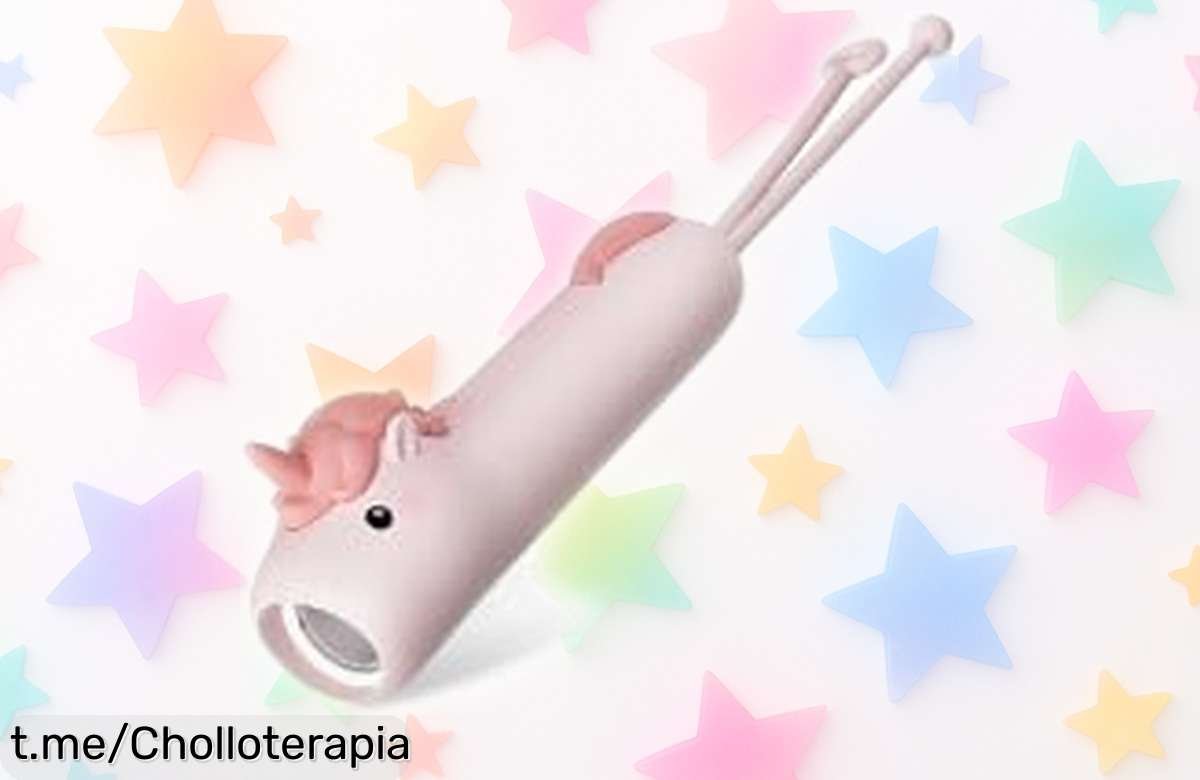 Linterna recargable ZKLiLi con luz LED ajustable y divertidos unicornios a un precio rebajado que no encontrarás en ningún lado ¡Aventuras iluminadas te esperan, hazla tuya ya!