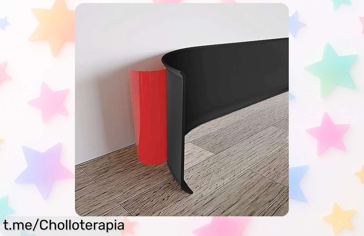 Listón autoadhesivo flexible de 12 m x 10 cm para transformar tus espacios, ¡super chollo rebajado que hará de tu hogar un lugar elegante y lleno de vida!