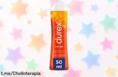 Lubricante calor y diversión Durex 50 ml, ¡rebajado y listo para encender la pasión! No dejes pasar este super chollo y disfruta sin límites de momentos inolvidables.