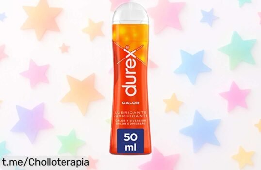 Lubricante calor y diversión Durex 50 ml, ¡rebajado y listo para encender la pasión! No dejes pasar este super chollo y disfruta sin límites de momentos inolvidables.