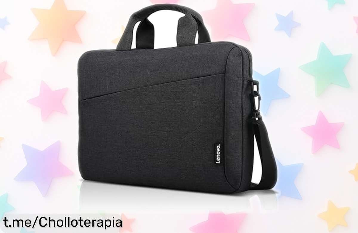 Maletín casual para portátil Lenovo 15,6 T210 ahora a precio rebajado: ¡aprovéchate de este super chollo y dale un toque especial a tu estilo diario!
