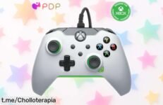 Mando PDP Wired Neon White para Xbox Series X|S, captura la emoción del juego al máximo a precio loco y personaliza tus botones con este ofertón que no puedes dejar escapar.