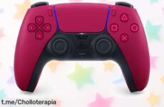 Mando inalámbrico DualSense Cosmic Red para PS5 en rebaja total, siente cada partida como nunca y comparte tus logros; ¡no dejes escapar este chollazo antes que se agote!